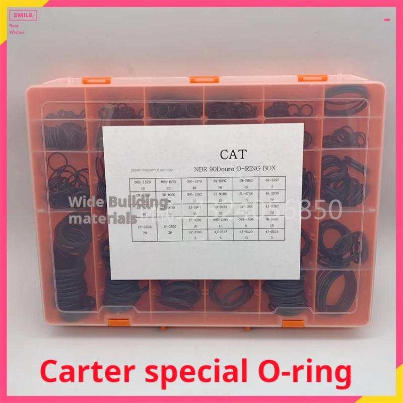 For Caterpillar Cat CAT200 307 312 320 329 330 336 349 Carter special fluorine glue seal ORing Parts