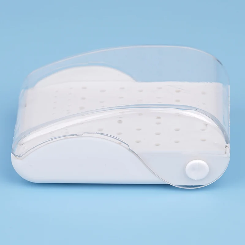 60 Holes Plastic Dental Bur Holder Disinfection Case Carbide Burs Drills Block Endodontic Reamers Sterilizer Box