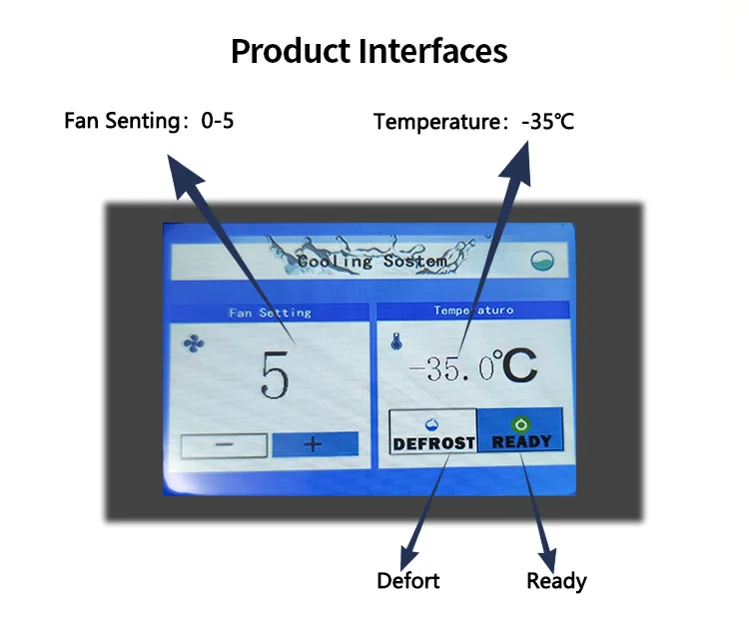 

Cold Air Skin Cooling Device for Laser Treatment Fast Cryogenic Low Noise Professional Beauty Equipment Cooling
