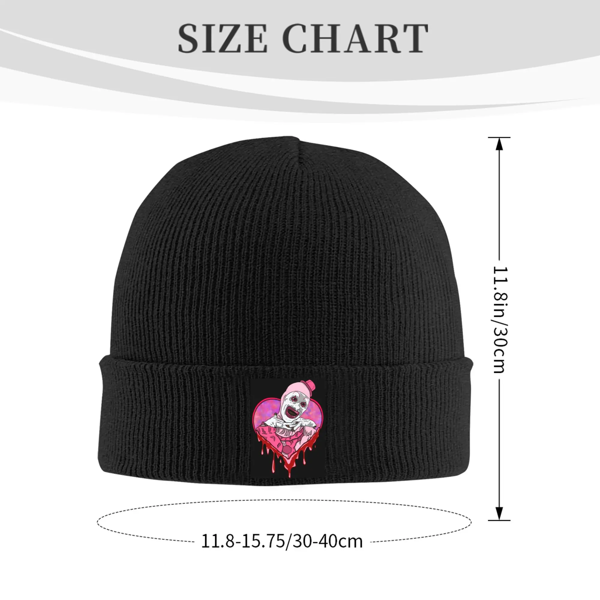 Horror Movies T-Terrifiers Skullies Beanies Caps Streetwear Winter Warm Women Men Knitted Hats Adult Unisex Game Bonnet Hat