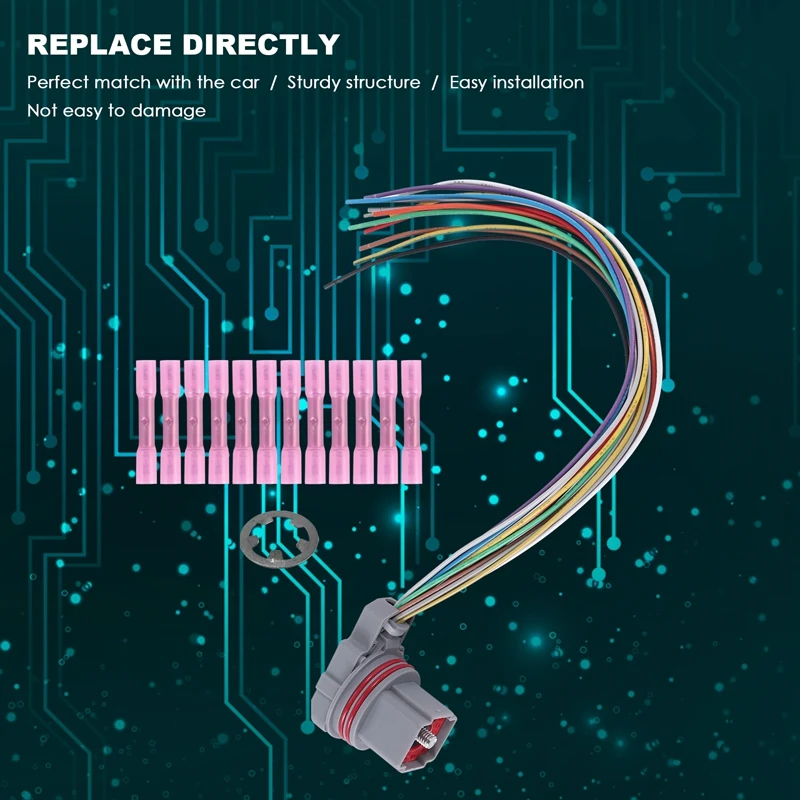 Solenoid Valve Repair Kit 5R55S 5R55W Wire Harness Pigtail Repair Kit For Shift Solenoid (99622)