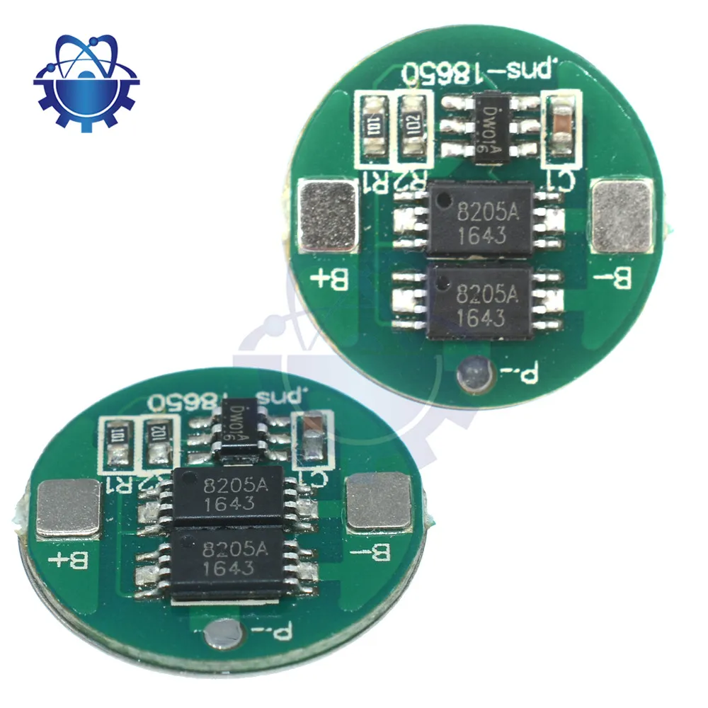 Dual MOS 18650 ochrona baterii wykrywanie napięcia płyta łączeniowa 4.3v rozładowanie kołowe płyta ochronna 4-8A prąd