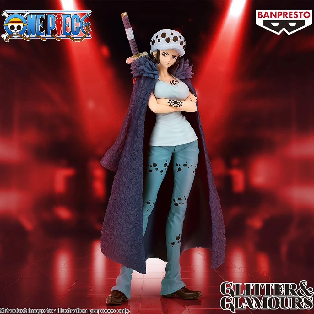 متوفر في المخزون الأصلي بانداي سبيريتس بانبريستو بريق وبريق قطعة واحدة قانون ترافالغار أنيمي الشكل عمل الشكل المرآب عدة