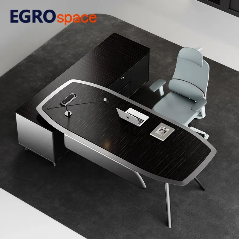 

Manager Luxury Furniture Table Design Elegant Modern Organizer Set Director Office Executive Desk