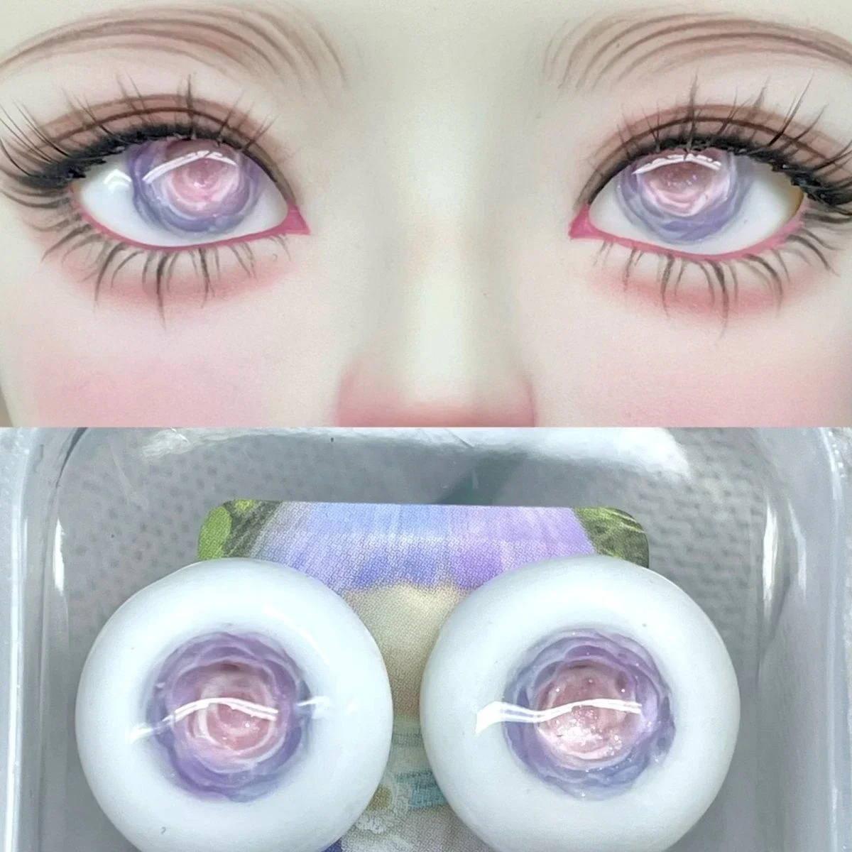 

New 12/14/16/18mm Doll's Eyes for 1/3 1/4 1/6 Bjd Doll Plaster Eyeball Handmade Girl Toys Play House Dress Up Doll Accessories