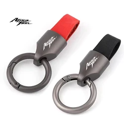 For Honda Africa Twin Crf1100L Crf1000l Crf 1000 1100 L Leather Keychain Keyring Key Holder Modified Motorcycle Accessories