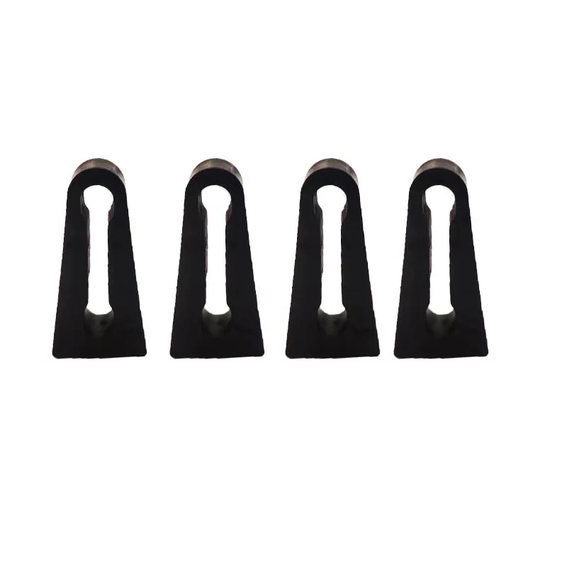 4Pcs Shock Absorber Rubber for VW Audi Skoda Seat Car Door Lock Buffer Damping Seal Pad Deadener Quiet Replacement Accessories