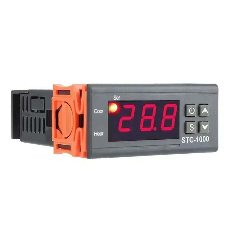 STC 1000 12V 24V 220V LED Digital Thermostat for Incubator Temperature Controller Thermoregulator Relay Heating Cooling