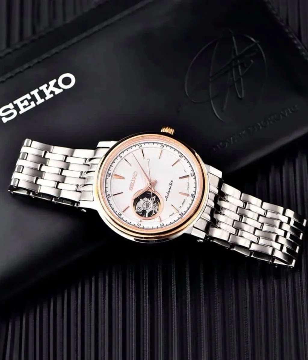 Seiko Original Japan Presage Men Watches SSA018J1 Automatic Mechanical Watch for Men Self-Wind STAINLESS STEEL