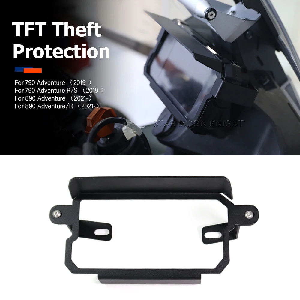 For 790 Adventure R S （2019-）For 890 Adventure R （2021-）Accessories TFT Theft Protection Meter Sun Visor Frame Screen Protector