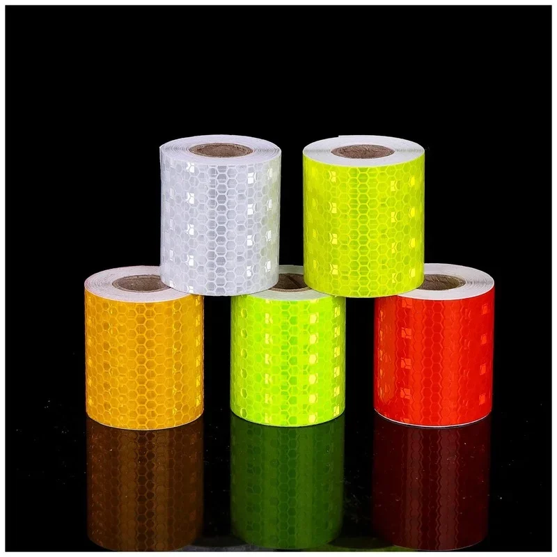 6 Colors Reflective Strip 5cm X 3m Reflective Car Sticker Tape Car Truck Trailer Safety Accessories