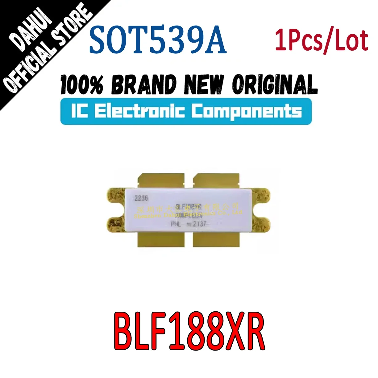 

BLF188XR BLF188 SOT539A Rf power tube chip IC Brand New Original In Stock