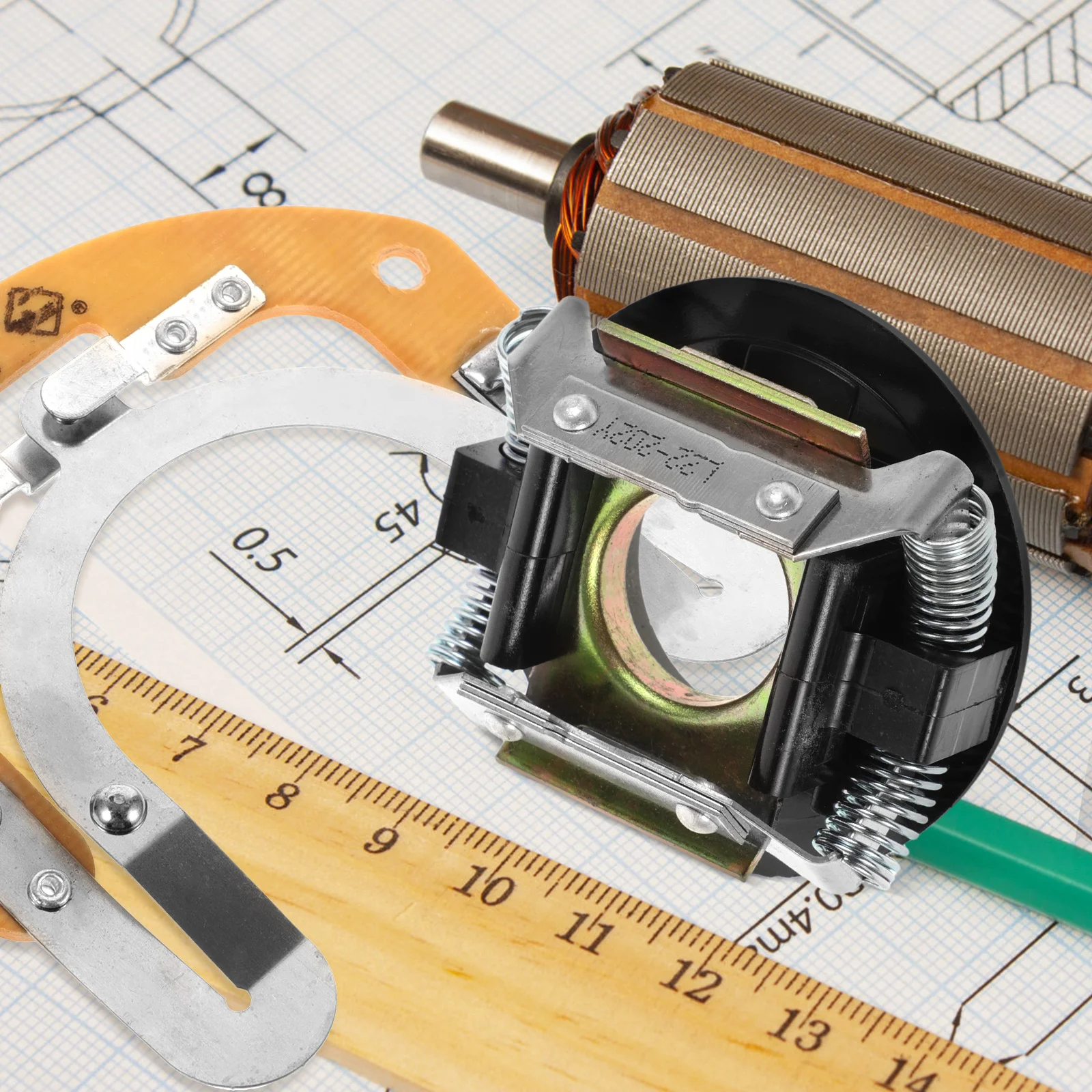 

Motor Centrifugal Switch Single Phase Electric Machine Parts Compressor Accessories Durable Safety Control For Motors