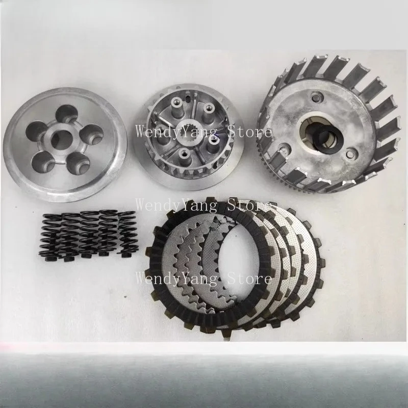 

Для cyklon zongshen 200cc фрикционный диск сцепления двигателя в сборе RX1 ZY200 ZS150-51 ZS200-51 аксессуары для мотоциклов