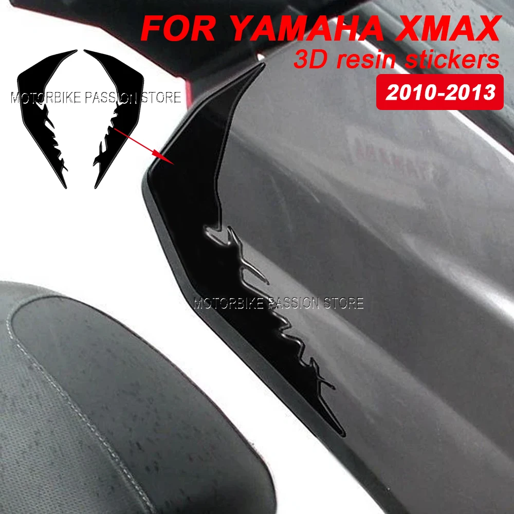 

FOR YAMAHA XMAX 2006-2009 X MAX 2010-2013 Waterproof Protective Sticker Motorcycle decoration Stickers 3D Epoxy Resin Sticker
