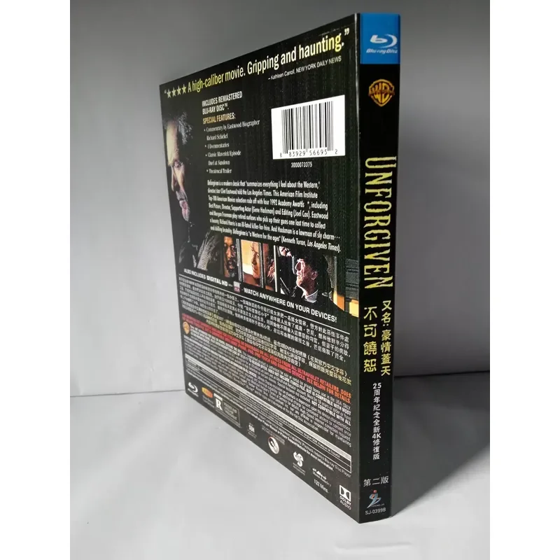 Blu-ray Disc Movie Unforgivable High Definition Video Collection