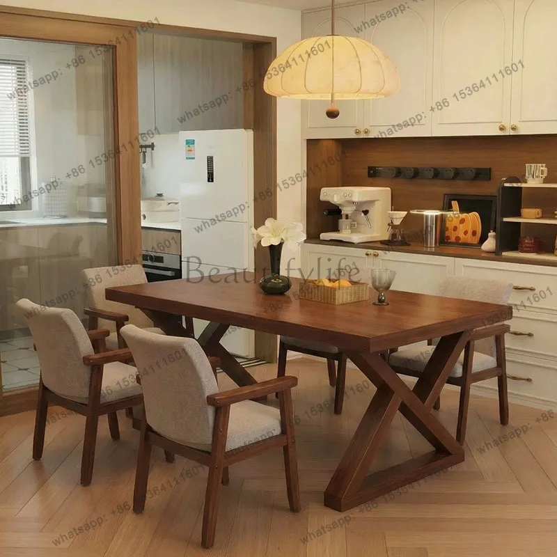 Coffee Restaurant Dining Table Kitchen Modern Wood Nordic Lounge Dining Table Writing Designer Mesas De Jantar Salon Furniture