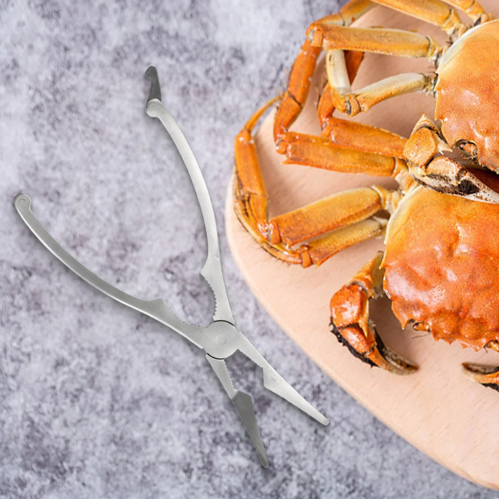 Premium Pliers for Opening Seafood and Nuts Ergonomic Design Suitable for Crab Peel Shrimp Lobster Convenient Storage