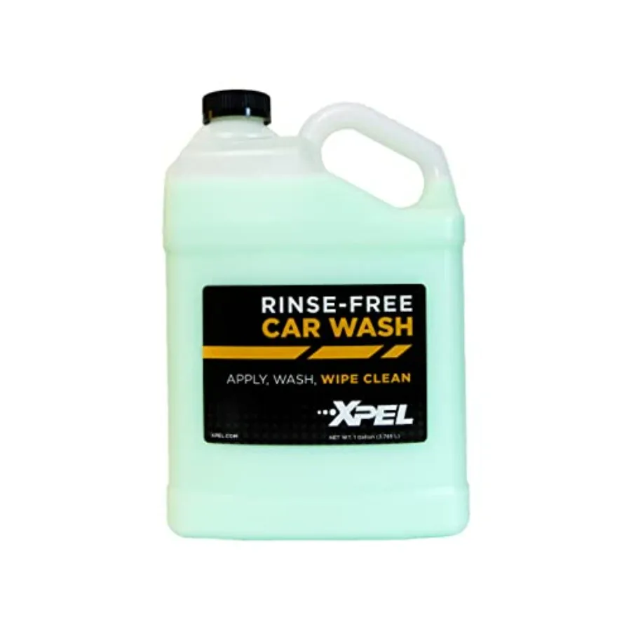 

Waterless Car Wash Solution 1 Gallon Rinse-Free Concentrate for Cars, Trucks, Boats Motorcycles; Eco-Friendly, Scratch-Free, Sa