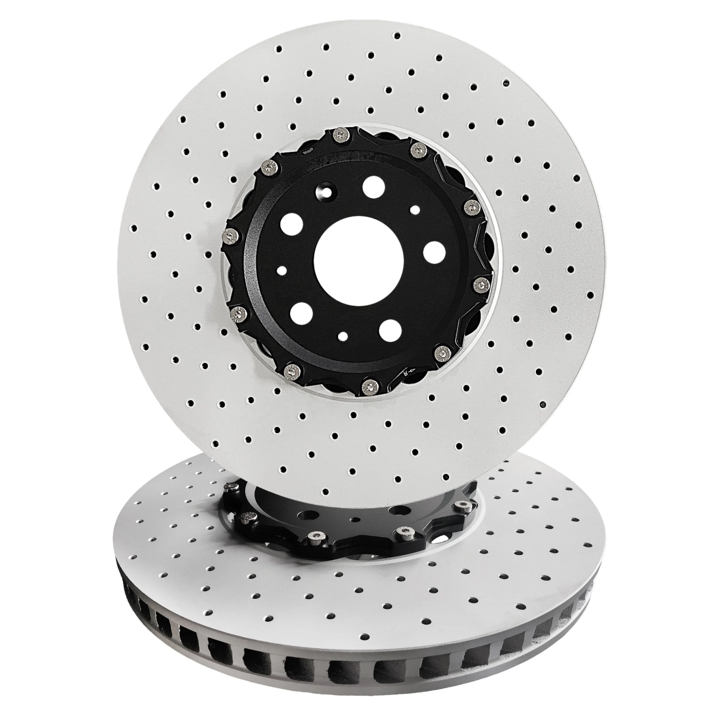 390x34mm Rear Brake Rotor 86822033 Customizable 2-Piece High Carbon Alloy Disc OEM Replacement For Chevrolet Corvette C8