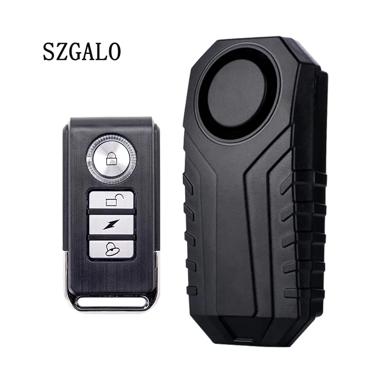 Populer Tahan Air Remote Control Sepeda Motor Listrik Kendaraan Mobil Keamanan Antihilang Mengingatkan Getaran Peringatan Alarm Sensor