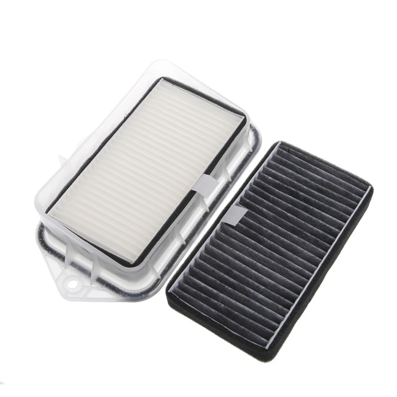 Car 3 Holes Cabin Carbon Filter Compatible for Vw-Sagitar Golf External Filter 2 pcs T3EF