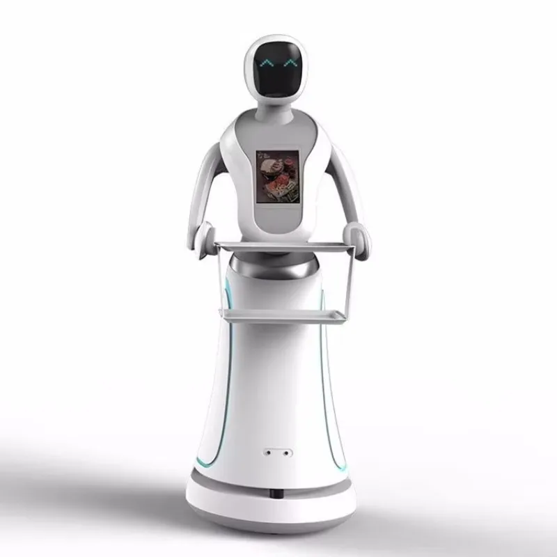 

Smart Robot Food Delivery for Restaurant Restaurant Food Service Waiter Robots Humanoid AI Human Robotics