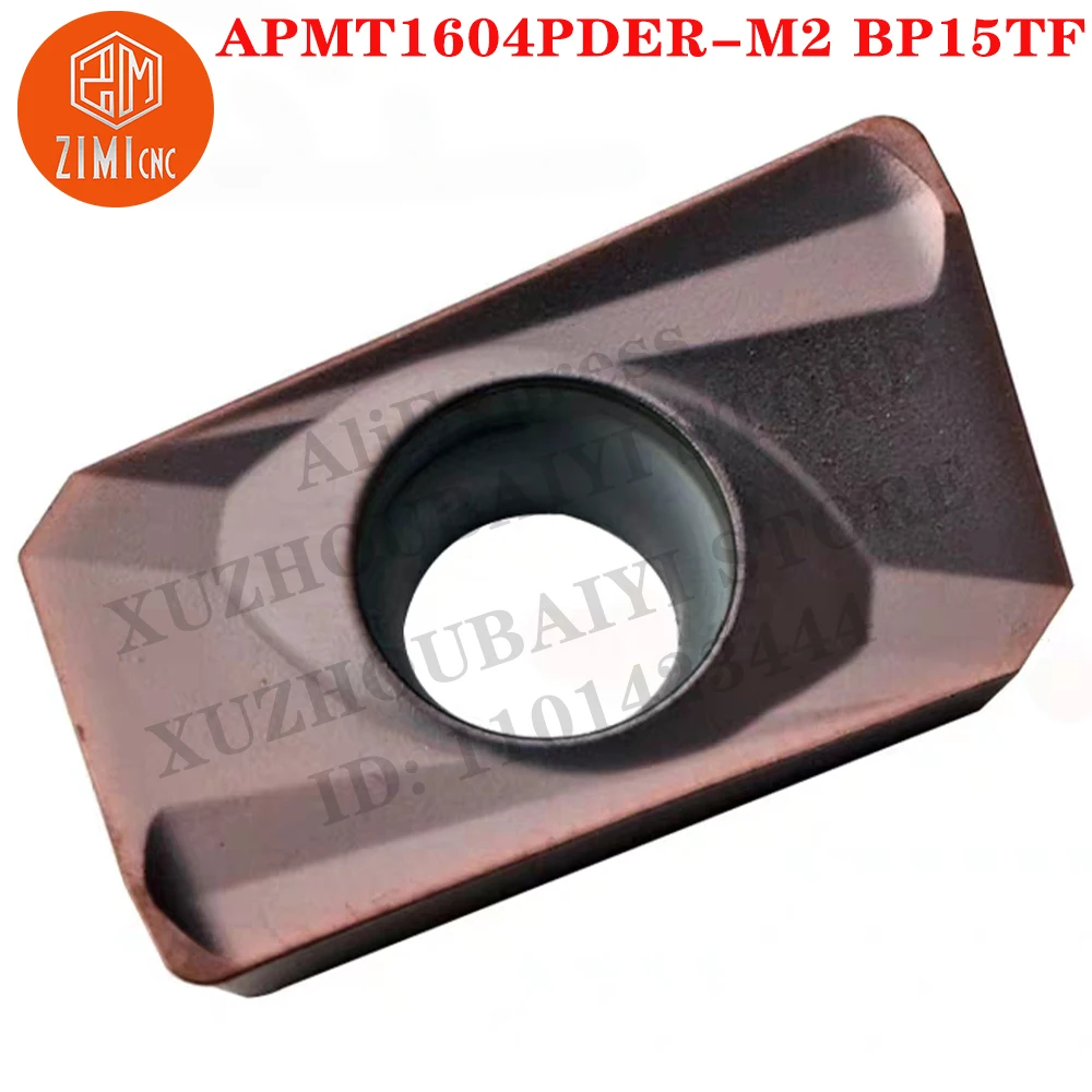 APMT1604PDER-M2 BP15TF APMT 1604 PDER-M2 Carbide Milling Insert Turning Tool CNC Tool Cutter Lathe Blad cutting tool metal lathe