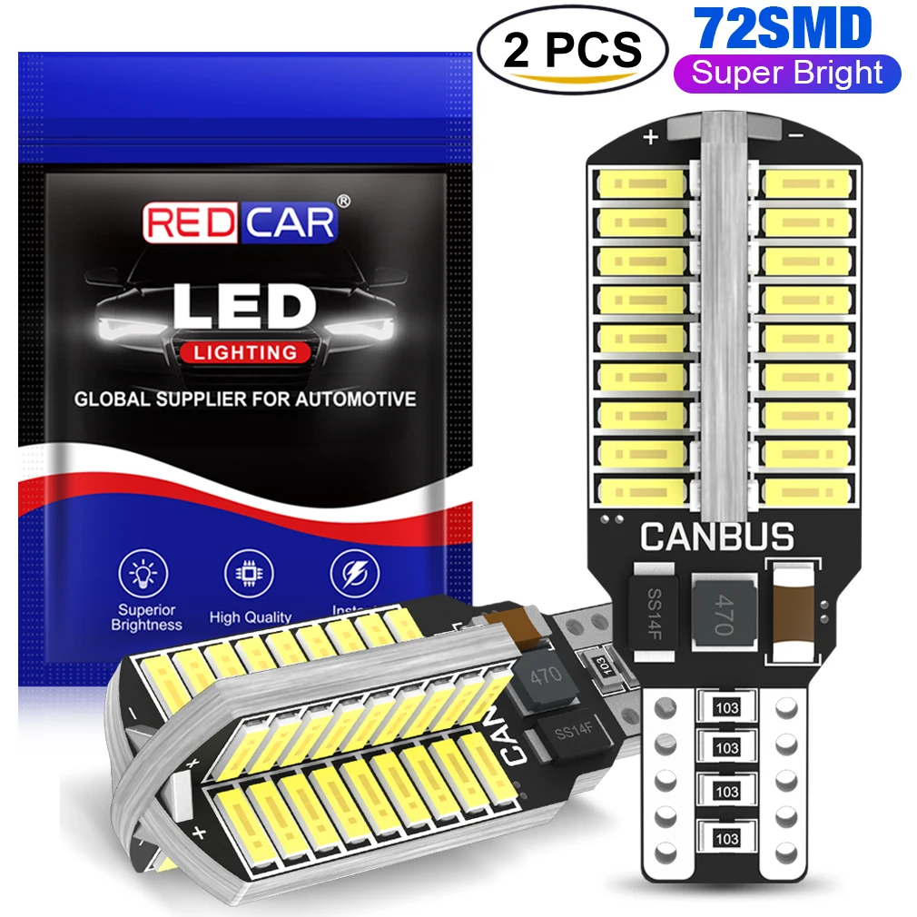 

2pc 1200LM 921 T15 LED Back Up Reverse Light Bulbs Car 912 902 W16W Canbus WY16W LED Bulbs Replace For Car Reversing Light White