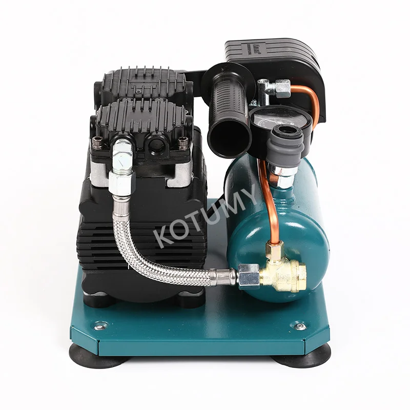 Bomba de Aire con Batería de Litio, Bomba de Neumáticos Eléctrica Multifunción de Alta Presión, Compresor de Aire Silencioso sin Aceite para Automóvil, Inflador de Automóvil