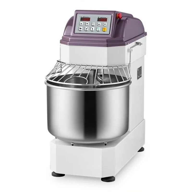 

Double Action Double Speed Frequency Conversion Dough Mixer Commercial Large Capacity Blender Kneading Machine Chef Machine