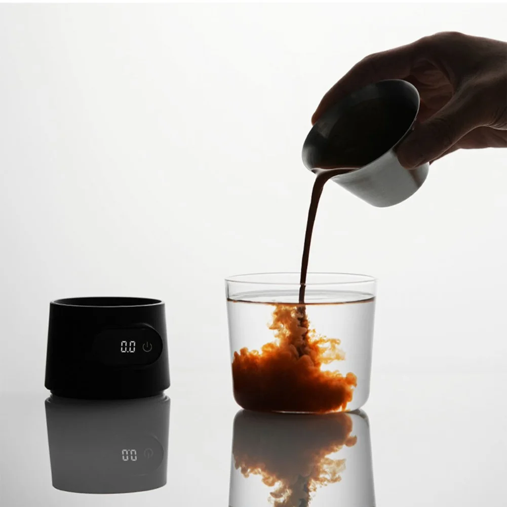 

1PCS Digital Coffee Scale 0.2-199.9g Electronic Weighing Scale Coffee Dosing Cup Precision Weighing Custom Dosing Cup Tool