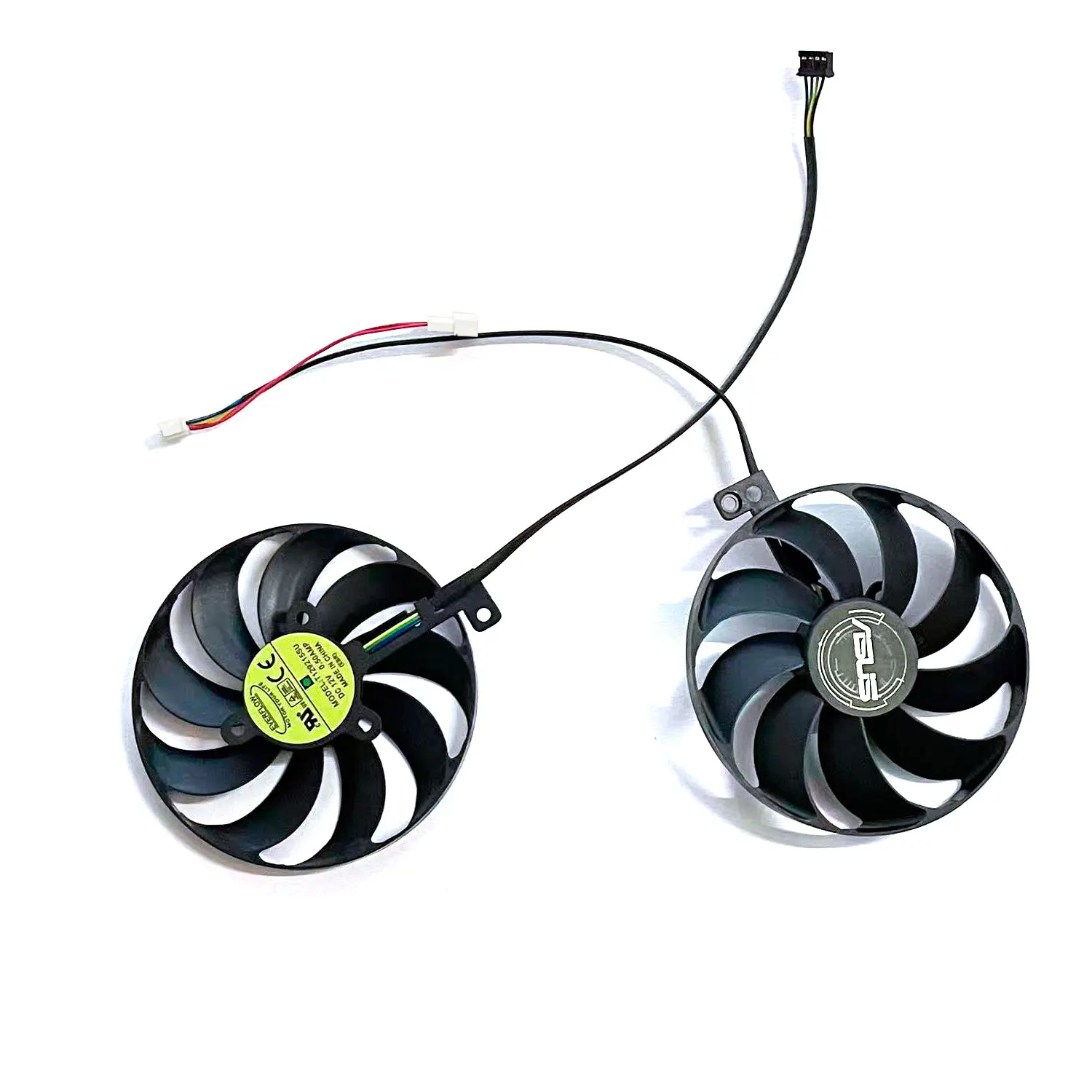

90 мм T129215SU DUAL RTX 2060S EVO Вентилятор графического процессора для ASUS DUAL-RTX 2080S 2080 2070S 2070 2060S EVO Вентилятор охлаждения видеокарты