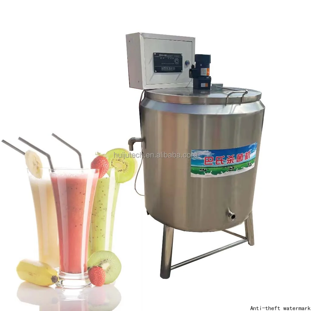 2026 Hot Selling Product - 300L Pasteurizer with Cooling System HJ-SJZ300 Fresh Milk Pasteurizer/Juice Pasteurizer