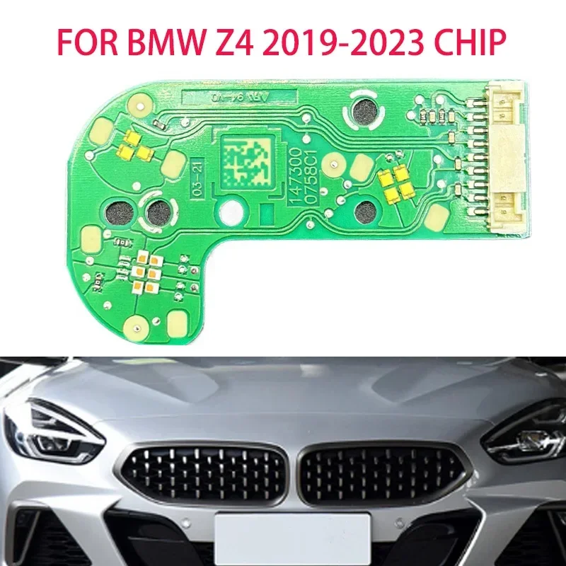 

Белые ангельские глаза для BMW Z4 2019-2023 Автомобильная головка Ангельские глазки DRL Чип Балластный чип Печатная плата Ангельские глазки Источник платы Чип