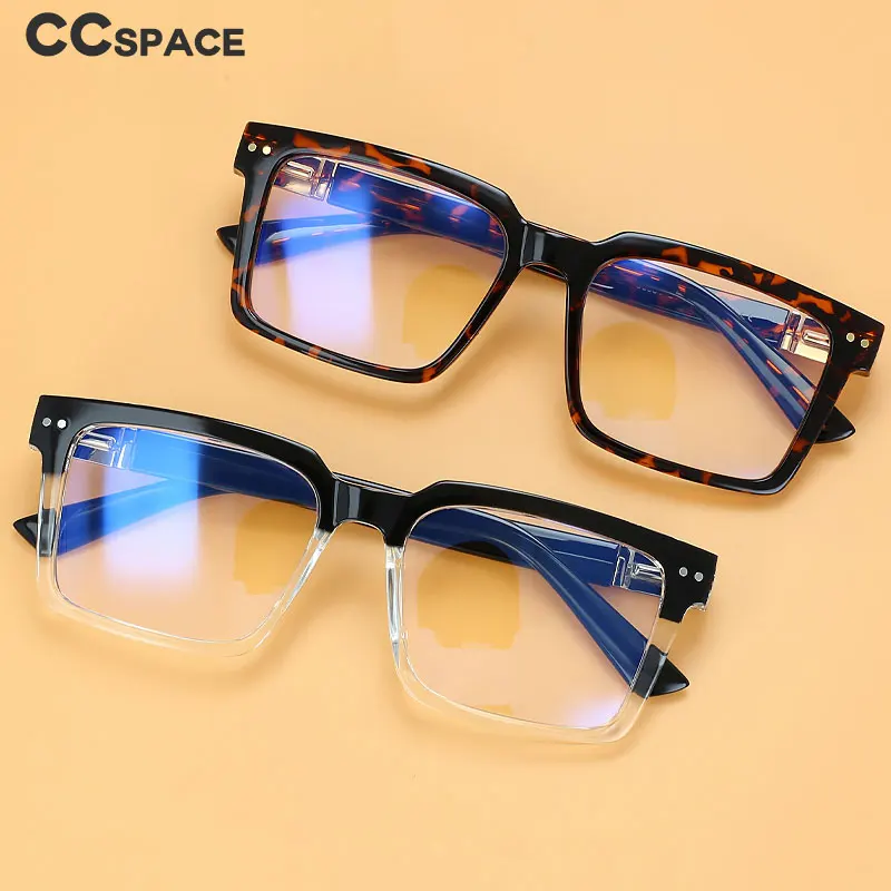 55509 Trending Blue Light Blocking Men\'s Glasses Gaming Tr90 Matte Black Anti Ray Eyeglasses Women Fashion Eyewear