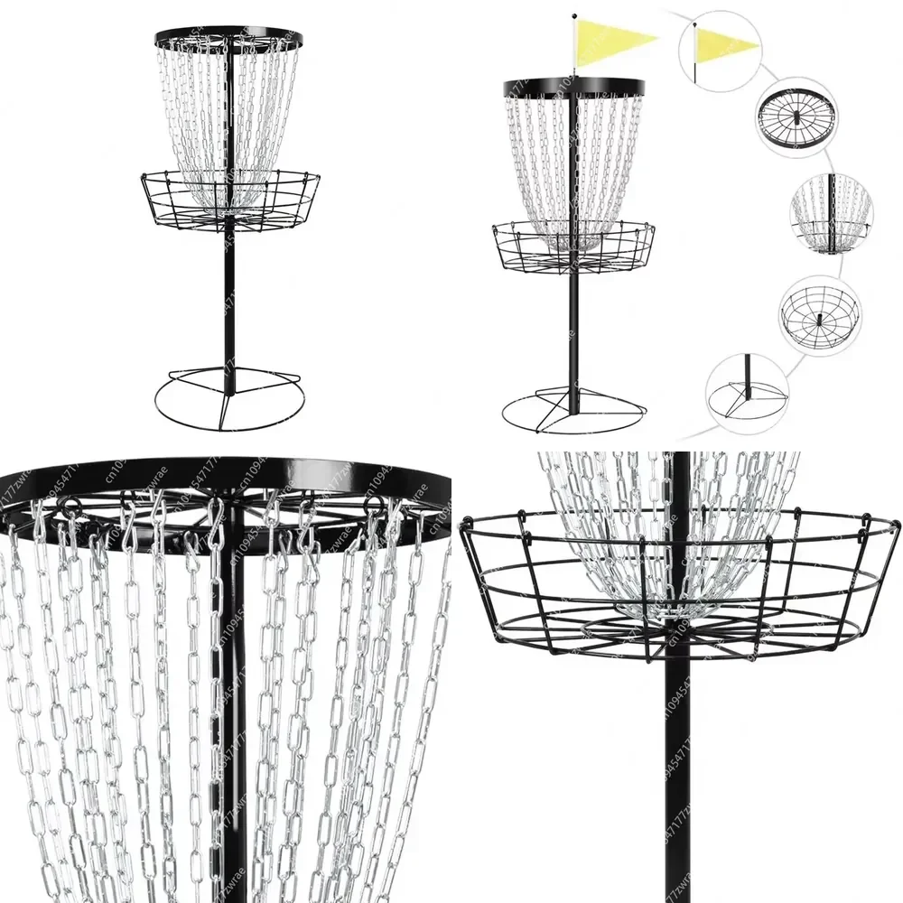 Disc Golf Basket For Out Door Basic-Upgrade And TP-GF002