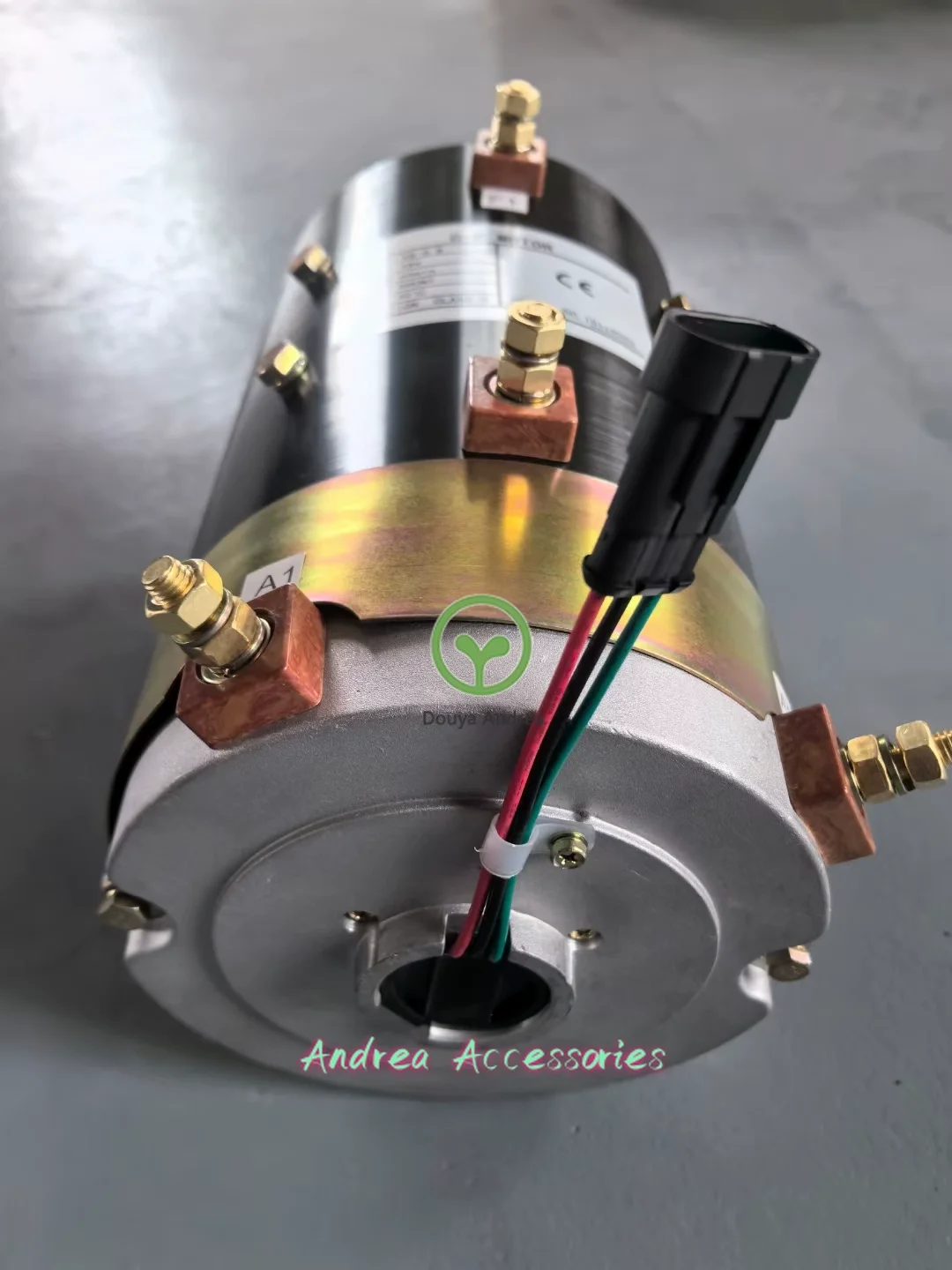 XQ-3.8 DC مجموعة محرك Sepex الكهربائية 48V3.8KW لعربة الجولف