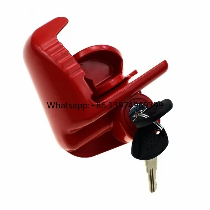 Security Lock Set for Trailers Includes Universal Steel Trailer Locks Ball Hitch Fits 1-7/8\