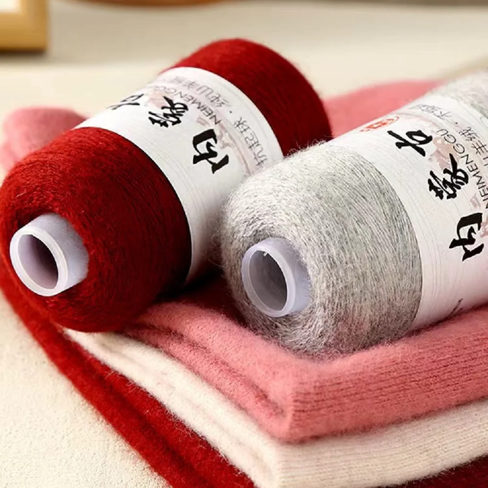 

600g 1mm Pure Cashmere Yarn for Hand-knitted Wool Cashmere Knitting Yarn Ball Scarf Wool Yarny Wool Crochet Knitting Yarn