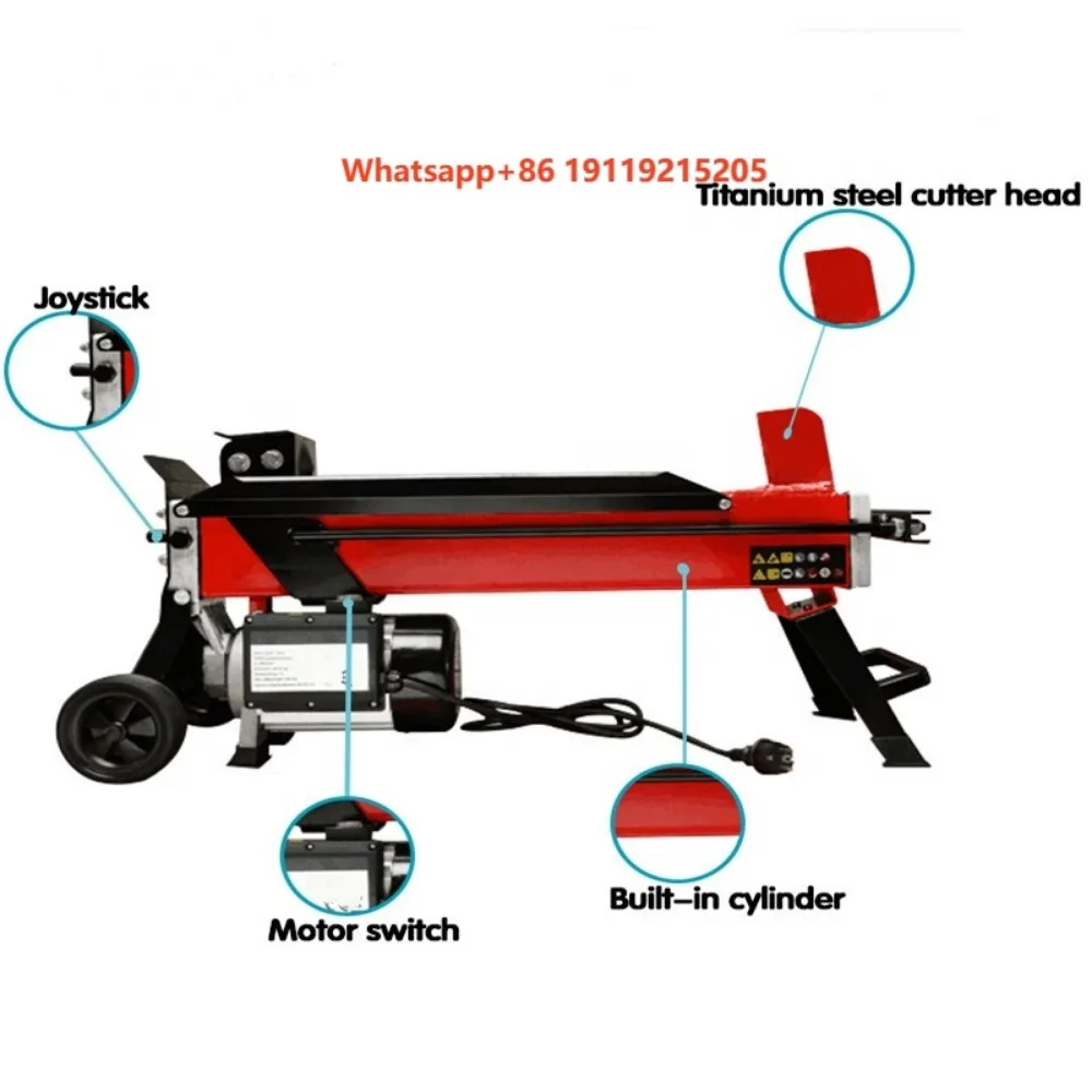 Small Tons Home Application Wood Log Splitter Firewood Splitting Machine on Sale
