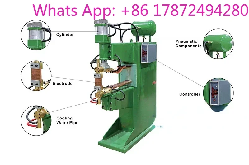 Good 1-2-3 Mm Small Automatic Wire Mesh Welding Machine For Birdcage Stainless Steel Wire Mesh Spot Welding Machine
