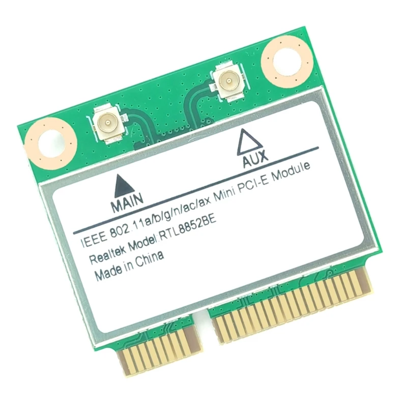 Wi -Fi 6 беспроводная сетевая карта Mini Connection Connection RTL8852 Double Band