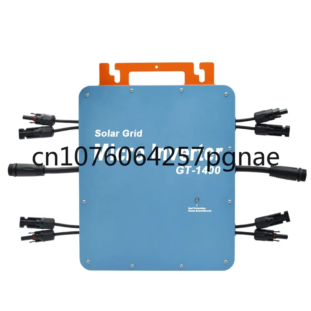 1400w 110V/220V Smart Wi-Fi Module Ip66waterproof VDE Certified Grid-Connected Micro Inverter