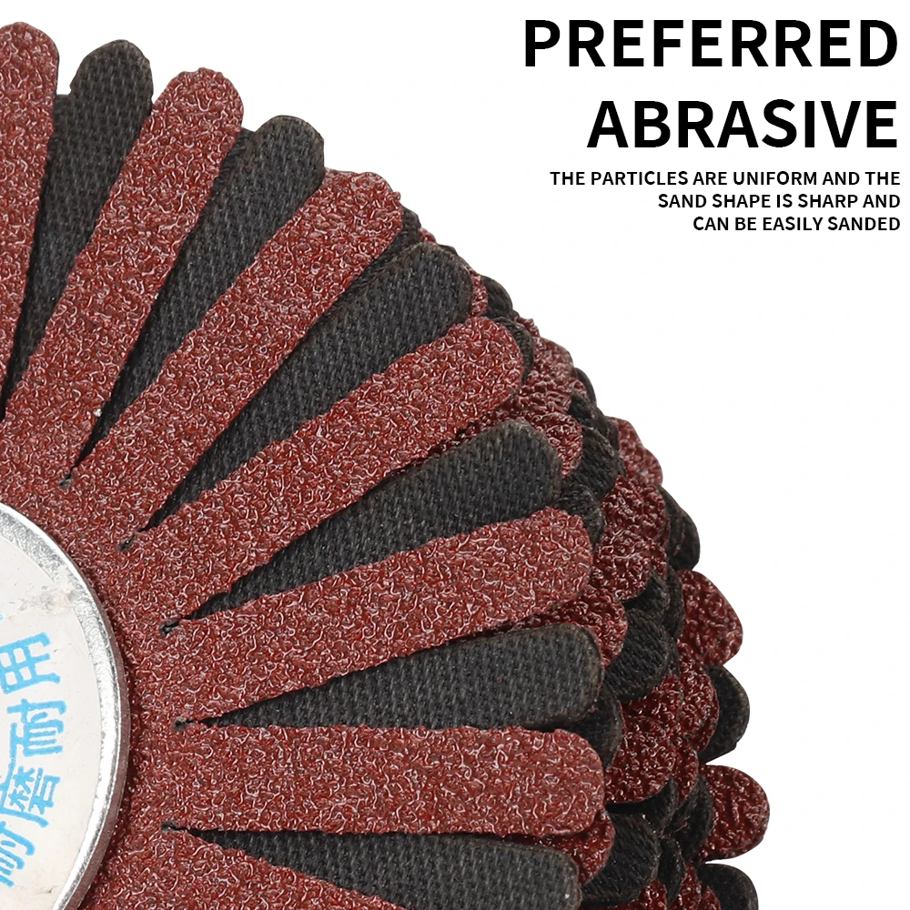 SI FANG 80 мм шлифовальный лепестковый диск с хвостовиком 6 мм, абразивные инструменты для вращающихся электроинструментов, удаление ржавчины, наждачная бумага, головка шлифовального круга