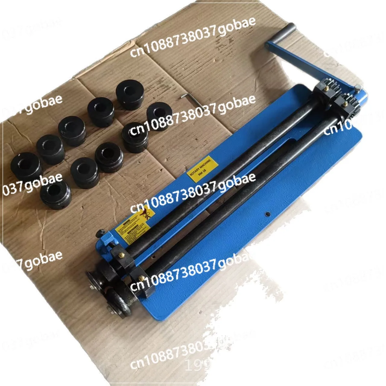 Metal reel machine RM-18 ball machine thin plate rotary edge press 6 sets of molds can be equipped with brackets RM12