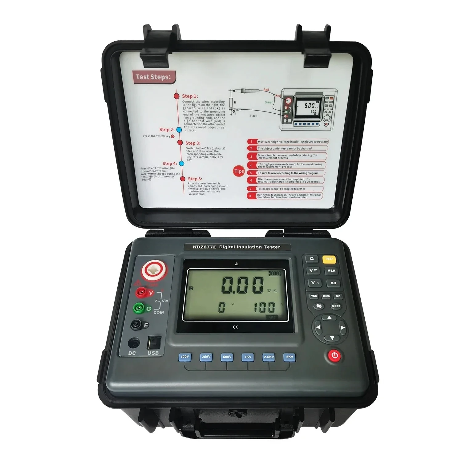 

KD2677 Insulation resistance tester Digital megohm meter