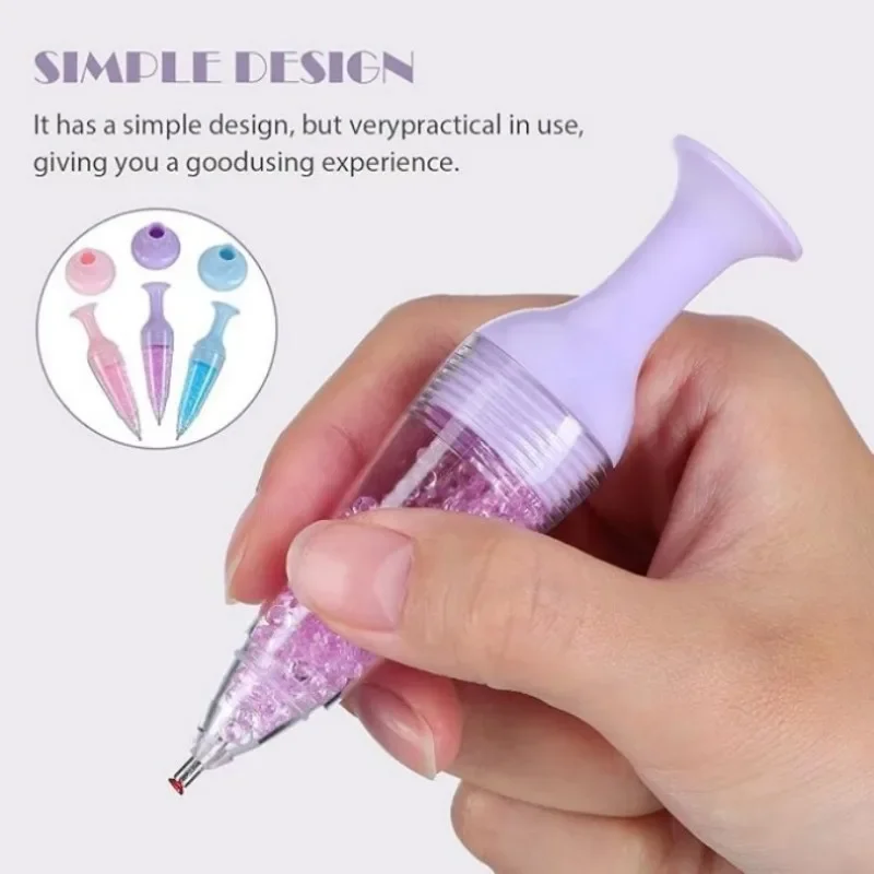 Diamond Painting Tools Embroidery Moaaic Point Drill Pen DIY Craft Diamond Art Cross Stitch Tool Vase Shape Point Drill Pen