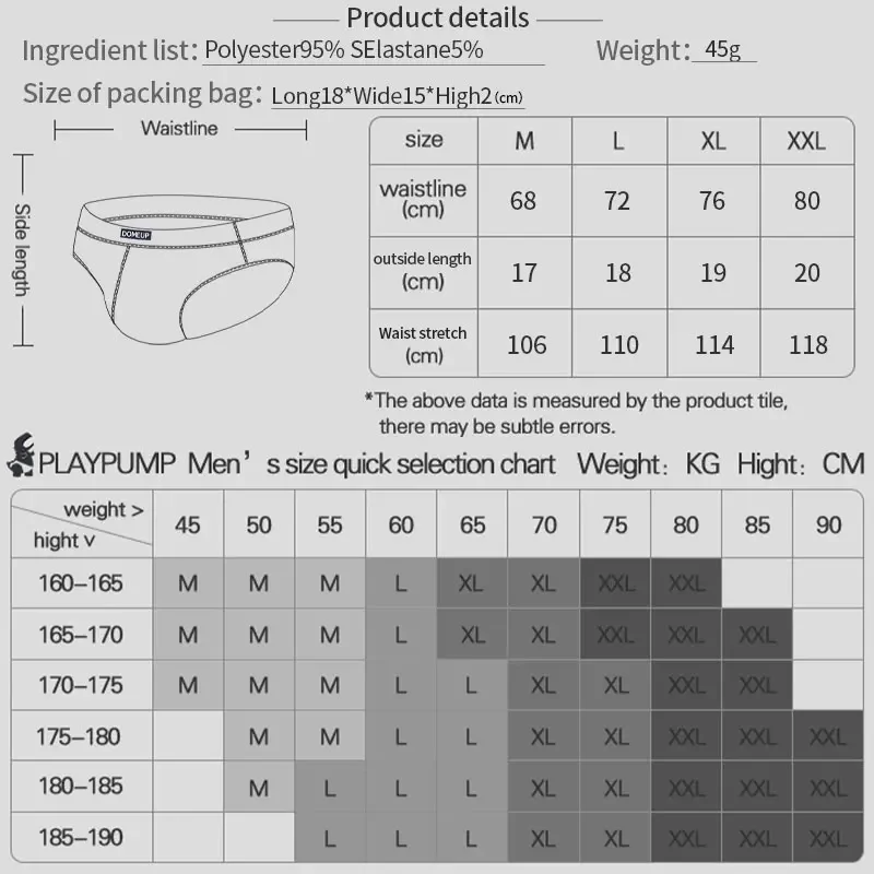 Men Briefs Quick-Dry Low Waist  Briefs Ultra-Soft Breathable Zero Binding Underpants Seamless Anti-Ride Up Underwears for Sports