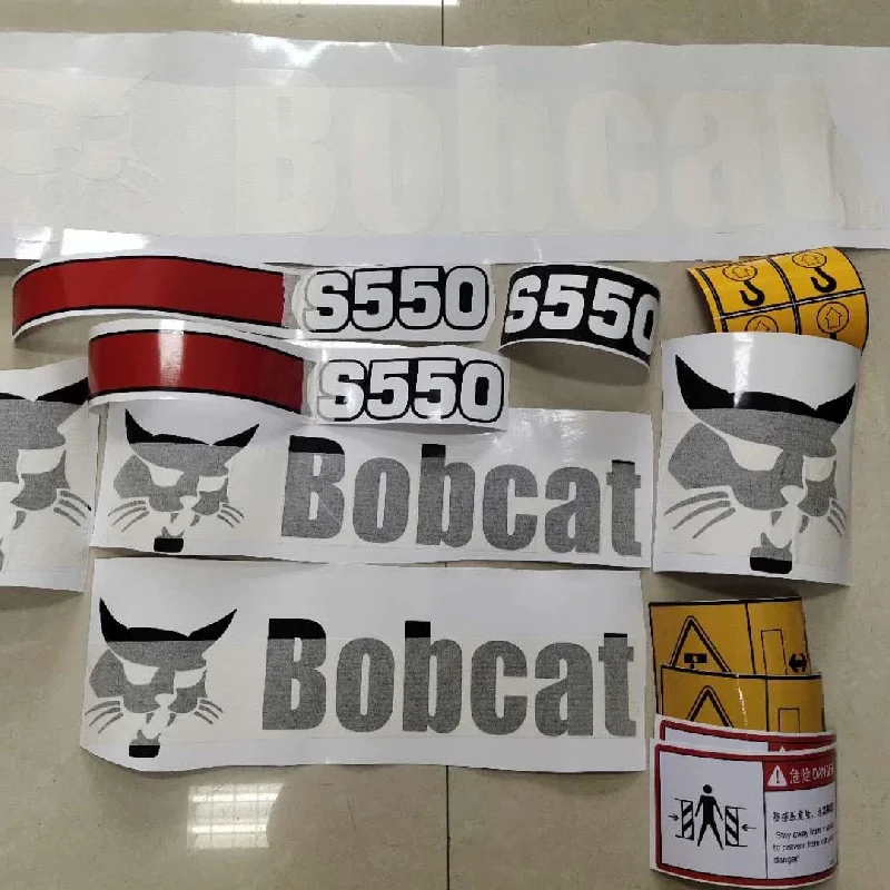 For Bobcat Sh S550 S750 S770 S450 S300 S160 S16 S18 skid Steer Loader Labeling Whole Car Accessories